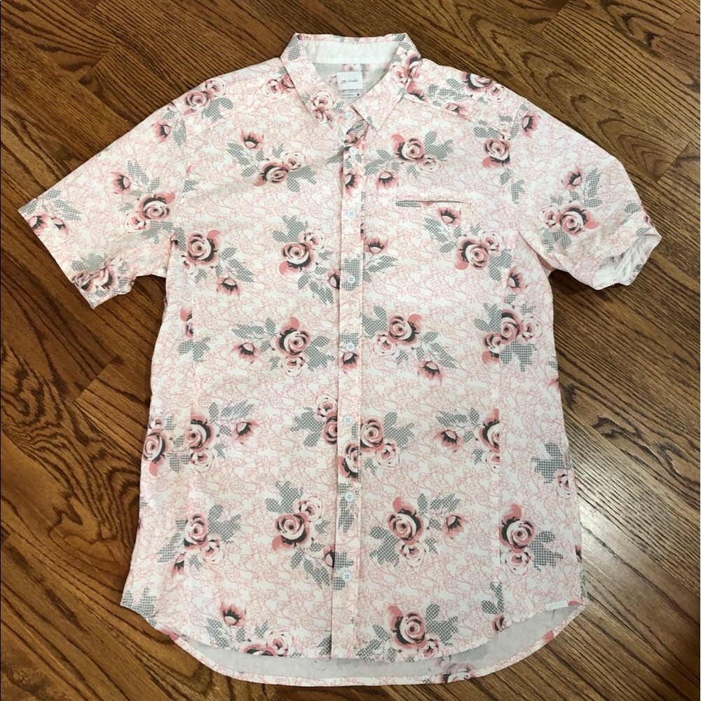 Buckle JB Holt Floral Button Up